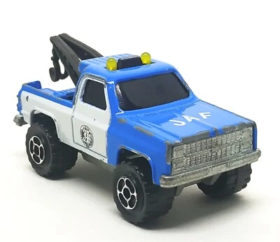 Camión de remolque Majorette Chevrolet Blazer JAF - Barra de luz de punto 1/62 (3") usado 001 Foto 1 de 4