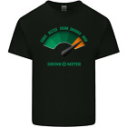 St Patricks Day Drunkometer Funny Beer Mens Cotton T Shirt Tee Top