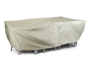 Water Resistant Outdoor Patio Furniture Rectangular Table & Chairs Set Cover - Picture 1 of 7
