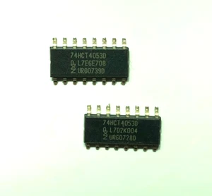74HCT4053D Triple 2-channel analog multiplexer SOIC-16 Genuine NXP part x 2 pcs - Imagen 1 de 1