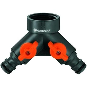 GARDENA Twin Threaded Tap Connector for 1/2" BSP Taps 8938-20 - Picture 1 of 1