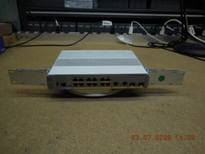 Cisco WS-C3560CX-12TC-S 12-Ports GigE & 2 x 1GE & 2 x 1G SFP Uplink Switch #S279 - Image 1 of 4