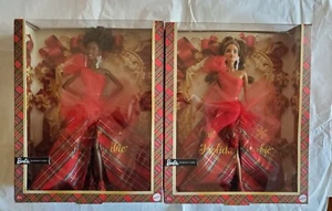 🔥2024 HOLIDAY BARBIE SIGNATURE Puppen - 2 Stück. BRÜNETTE HAARE. NEU IM KARTON. - Bild 1 von 6