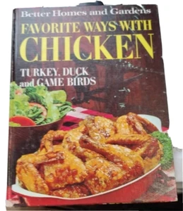 VINTAGE BETTER HOMES AND GARDENS FAVORITE WAYS WITH CHICKEN HC 1967 S14 - Picture 1 of 1