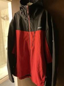 Regatta Great Outdoors Birchdale Waterproof Rain Jacket Dang/red/blk NWT SZ3XL - Picture 1 of 10
