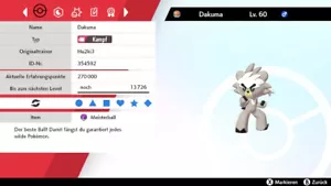 Dakuma / Kubfu Pokemon Schwert Schild 6DV! + Meisterball - Picture 1 of 5