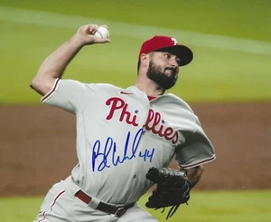 Autographed 8x10 Brandon Workman Philadelphia Phillies Autographed Photo - COA - Picture 1 of 1