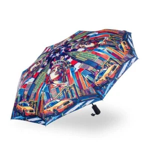 Paraguas Plegable StormKing Automático Abrir y Cerrar Colorido Colección Ciudad Nueva York - Imagen 1 de 4