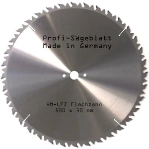 HM-Sägeblatt 500 x 30 mm 36LFZ Kreissägeblatt Hartmetall 500 mm Flachzahn Säge - Bild 1 von 4