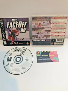 NHL FaceOff 98 Sony PlayStation 1 PS1 Video Game Complete in Box CIB! ๐ - Picture 1 of 3
