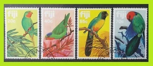 Fiji 1983 Parrots - Complet Series 4 Stamps - Used - Picture 1 of 3