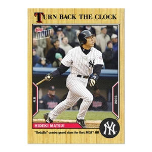 2022 Turn Back the Clock - 9- Hideki Matsui - Free Shipping Always! - Picture 1 of 2