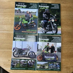 KAWASAKI TRIPLES CLUB Magazines 2024 numbers 74,75,76,77 see photos & free P&P - Picture 1 of 6
