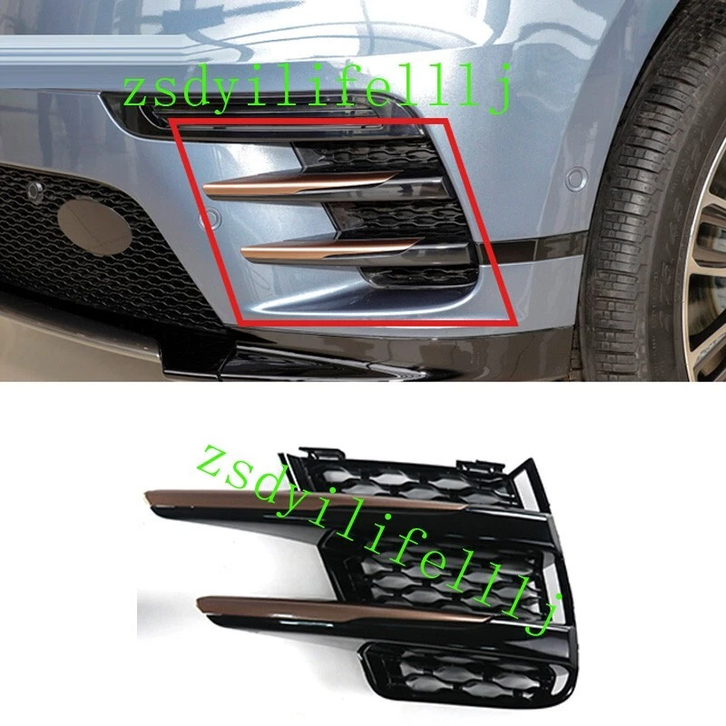 1x For Land Rover Velar 2017-2024 Front Bumper Left Side Fog Light Grille Cover - Image 1 of 1