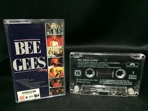 Bee Gees Story Compilation 1st Cassette Tape (Polydor 1991) Disco Pop 80s - Picture 1 of 3