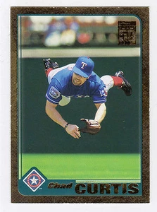 2001 Topps Gold BB #540 Chad Curtis Texas Rangers BV$5 ####/2001 - Picture 1 of 1