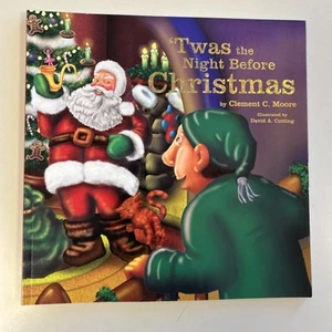 'Twas The Night Before Christmas Paperback with Bright Colorful Illustrations! - Picture 1 of 2