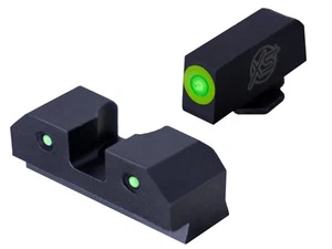 R3D Tritium Night Sight for Glocks Gen 1-5 and Taurus, Front and Rear Glow in... - Picture 1 of 6