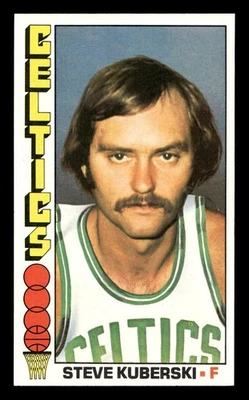 1976 77 Topps #54 Steve Kuberski Celtics NEAR MINT *d1 - Image 1 of 2
