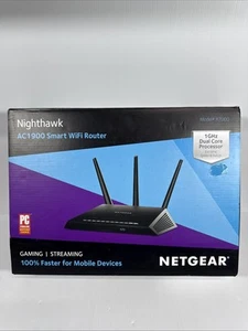Netgear Nighthawk AC1900 Smart Wi-Fi Dual Band Gigabit Router R7000 - Afbeelding 1 van 9