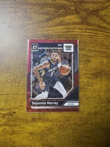 2024-25 Donruss Optic Red Glitter /75 Dejounte Murray New Orleans Pelicans - Picture 1 of 2