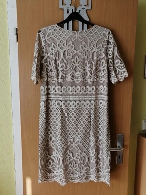 Damen-Sommerkleid VON COSIMA BY NR. 1 GR 44 BEIGE NEUWERTIG - Bild 1 von 4