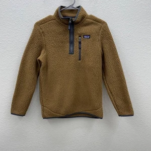 Patagonia Retro Flor 1/4 Reißverschluss Pullover Fleece Sweatshirt 65420 Jungen Große 12 - Bild 1 von 7