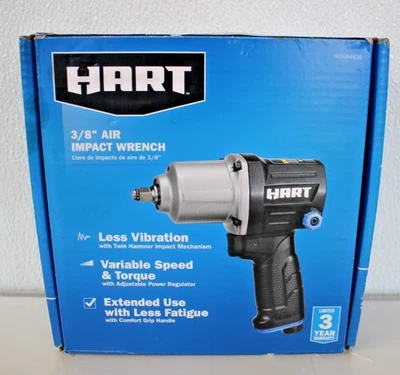 Hart 3/8-inch Air Impact Wrench 665064638 - Image 1 of 4