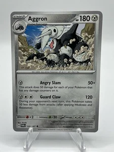 Aggron 122/167 Uncommon Twilight Masquerade Pokemon TCG / NM - Picture 1 of 2