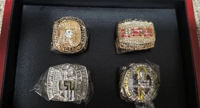 LSU NCAA National Championship Ring Set - Image 1 of 3