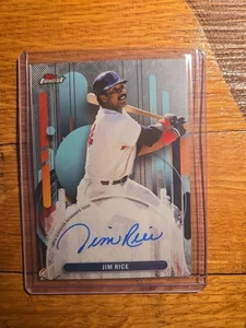 2025 Topps Finest Jim Rice Auto #FA-JR HOF - Picture 1 of 3