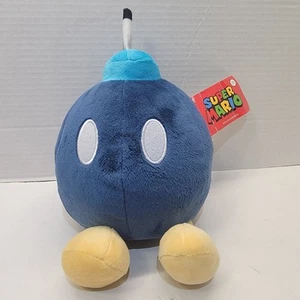 New Super Mario Good Stuff Bomb Bob-omb Plush 8" Nintendo Stuffed Figure Toy - Picture 1 of 11