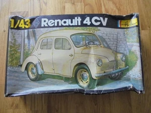 Heller 1/43 Renault 4CV model kit - Picture 1 of 1