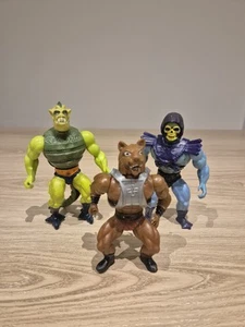 Vintage Masters of the Universe Skeletor Whiplash & Bootleg Galaxy Warriors Wolf - Picture 1 of 10