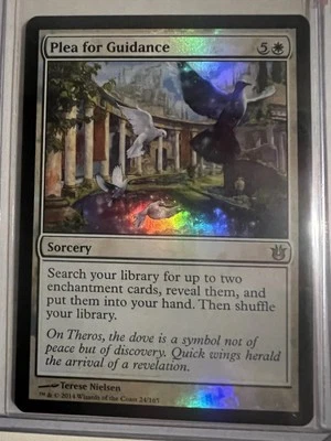 Plea for Guidance FOIL MTG - Rare- Born of The Gods #24 - Image 1 of 3