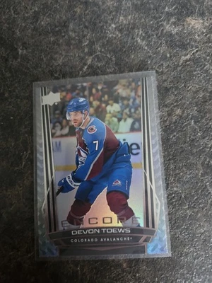 2025-26 Upper Deck Series 1 Encore Devon Toews Card# E-46 - Image 1 of 2