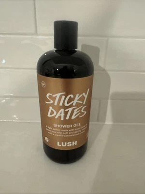 Lush Sticky Dates Shower Gel 16.9 fl oz bottle NEW - image 1 of 4