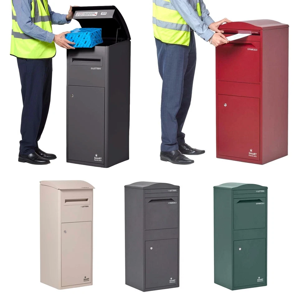 Großer/extragroßer abschließbarer Outdoor-Lieferkasten mit gebogenem Oberteil & schrägem Oberteil - Bild 1 von 1