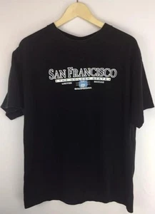 Vtg 90s K Swiss Graphic T-Shirt Sz Large San Francisco Limited Edition - Picture 1 of 8