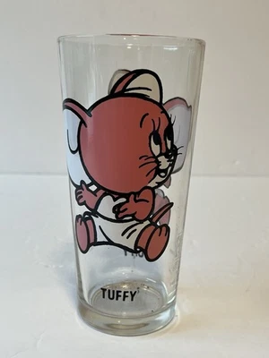 1975 Pepsi MGM Collector Series Looney Tunes Tuffy the Mouse Glass - Image 1 of 4