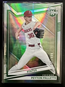2022 Panini Elite Extra Edition Status Green /499 Peyton Pallette #62 - Picture 1 of 3