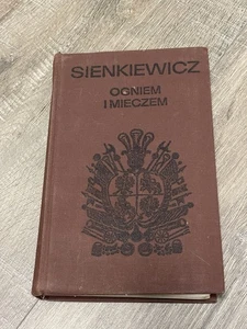 Henryk Sienkiewicz - Ogniem I Mieczem Tom 1 1968 Hardcover Polish Book - Picture 1 of 11