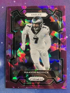 2023 Panini Prizm Purple Ice Prizm #243 Haason Reddick /225 Eagles - Bild 1 von 3