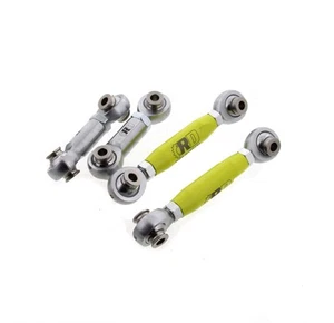 Front & Rear Sway Bar Links for Polaris RZR RS1 2018-2021 Lime Green Race-Driven - Picture 1 of 5