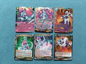 Dragon Ball Super Card Game • 6 Frieza & Cooler Karten • BT Sets • Foil • Holo - Bild 1 von 5