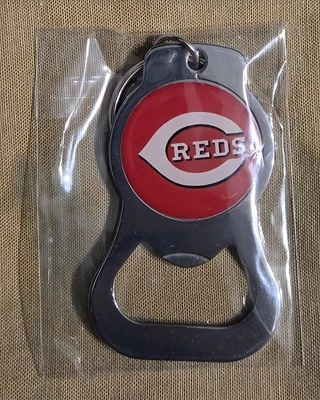 Cincinnati Reds MLB Stainless Steel Keychain Bottle Opener New Elly De La Cruz - Image 1 of 2