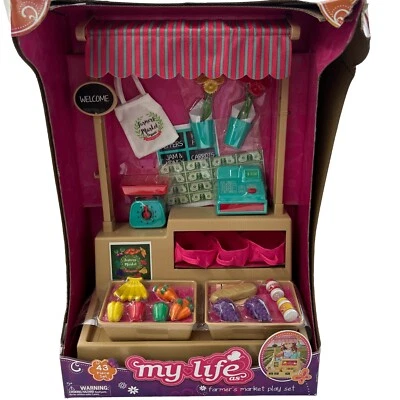 Juego My Life As Farmers Market para muñecas 18" de alto NUEVO EN CAJA Foto 1 de 4
