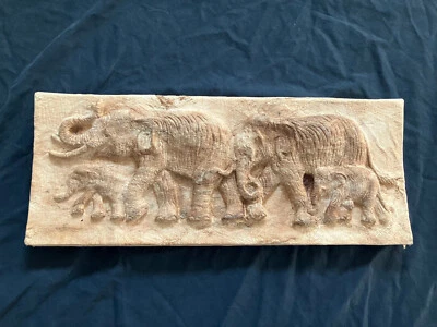 Álbum de fotos de papel hecho a mano "elefantes africanos" D3B 17"" Foto 1 de 4