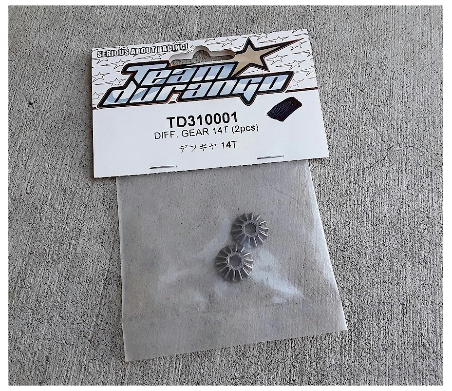 Team Durango TD310001 Diff Gear 14T DEX410 DEX210 Series DESC210R DEST210R - Image 1 of 1