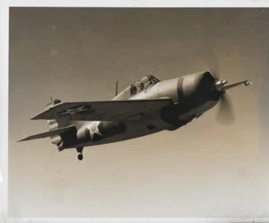De colección Grumman F74 Wildcat Avión B&W Fotografía Poli Contraste DW Papel - Imagen 1 de 2